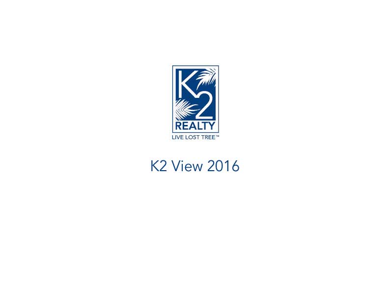 K2 View | Lost Tree Village Market Report for 2016